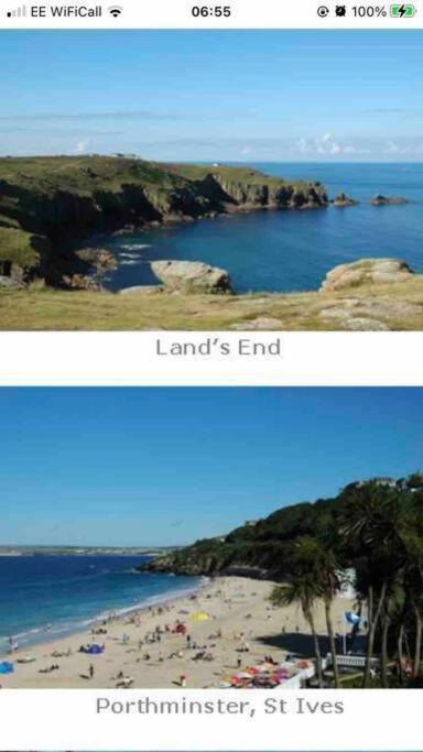 Amazing Seaside Loft Apartment With Sea Views . Sennen Cove Esterno foto